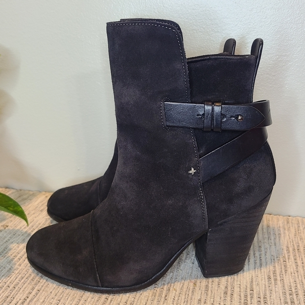 Rag And Bone Kinsey Booties Size 37/ 6 Womens - image 3